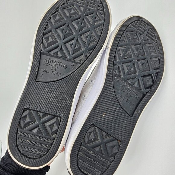 Converse Chuck Taylor Asylum  Big Kids Youth Shoes, White, Size 3 - Picture 11 of 16